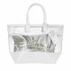 HAND/SCHOUDERTAS (LEER/KUNSTLEER) Ted Baker Dalass Highland Transparent Shopper White 229964 0