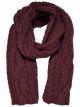 onlATENA CABLE KNIT SCARF ACC