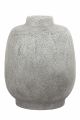 Vase deco Ø23x28 cm RAYSKIN light grey