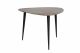 Side table 65x65x46 cm CHASEY wood brown-black