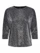 ONLQUEEN 3/4 GLITTER TOP JRS