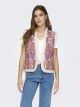 ONLNORA AZTEC TEDDY WAISTCOAT CS OT