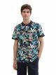 allover printed polo