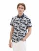 allover printed polo
