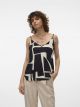 VMEASY JOY V-NECK SINGLET WVN GA