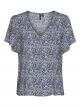 VMEASY JOY V-NECK SS BLOUSE WVN GA