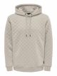 ONSKYLE REG QUILTED HOODIE 3117 SWT