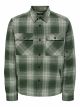 ONSZEM OVR QUILTED CHECK LS SHIRT