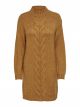 JDYDINEA L/S CABLE FRONT DRESS KNT