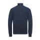 Half zip collar cotton plated