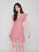 VIFINI  WRAP S/S  SHORT DRESS - NOO