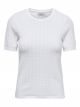 ONLSILJE SS STRUCTURE O-NECK KNT