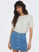 ONLSANDRA S/S PUFF TOP JRS