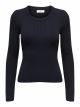 JDYPLUM L/S O-NECK STRIPE PULLOVER