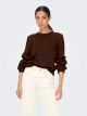 JDYDINEA L/S O-NECK SOLID PULL KNT