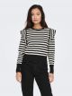 ONLKELCI L/S STRIPE PULLOVER NCA KN