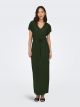 ONLFINA S/S V-NECK LONG DRESS JRS