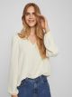 VISURASHIL V-NECK L/S TOP