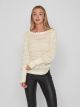 VIVO NEW L/S BOATNECK KNIT TOP