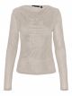 VMNARA LS PLEAT TOP JRS
