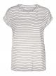 VMAVA PLAIN SS TOP REBEC STRIPE GA