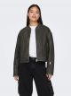 ONLMINDY FAUX LEATHER WASHED JACKET