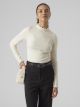VMGOLD PLAIN LS HIGHNECK PULLOVER B