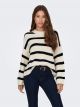 JDYJUSTY L/S STRIPE PULLOVER KNT NO