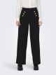 ONLSANIA HIGH WAIST BUTTON PANT JRS