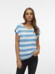 VMWIDE STRIPE S/L TOP NOOS