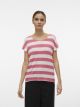 VMWIDE STRIPE S/L TOP NOOS