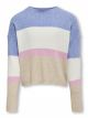 KOGJENNIFER L/S BLOCK STRIPE O-NECK