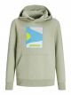 JCOFAST PRINT SWEAT HOOD SMU JNR