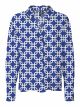 VMSHIVE L/S V-NECK MIDI TOP WVN EXP