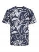 JPRBLASUMMER LEAF PRINT SS TEE