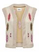 ONLFRIDA AZTEC EMB. WAISTCOAT CS OT