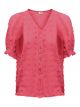 ONLPIXI DOBBY LIFE SS V-NACK TOP WV
