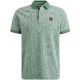 Short sleeve polo Two tone pique p