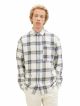 relaxed checked shirt