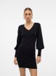 VMHOLLYKARISPUFF LS V-NECK DRESS GA