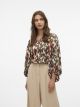 VMMINA L/S V-NECK TOP WVN BTQ GA