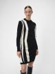 OBJRAY L/S  KNIT DRESS AOP NOOS