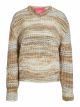 JXSIMONE SPACE DYE CREW NECK KNIT S