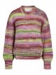 JXSIMONE SPACE DYE CREW NECK KNIT S