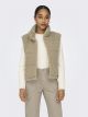 ONLSANDRA TEDDY WAISTCOAT LIFE CC O