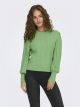 ONLKATIA LS STRUCT PUFF O-NECK CC K