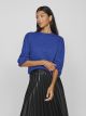 VIRIL TURTLE-NK BALLOON L/S TOP - N