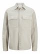 JPRRAYMOND MELANGE SOLID OVERSHIRT