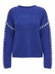 JDYROSELLA L/S STITCH PULLOVER KNT