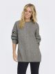 JDYSILJA L/S LONG CABLE PULLOV. KNT